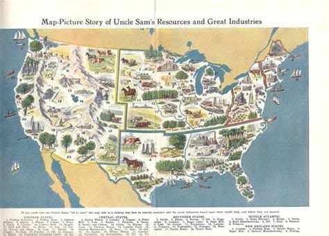 United States Resource Map