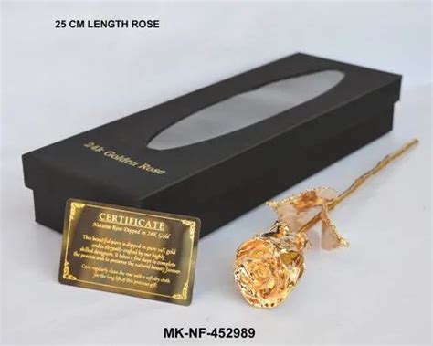 Flower Unique 24k Gold Dipped Real Rose At Rs 890piece In Moradabad
