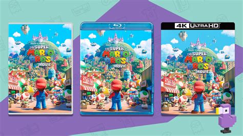 Super Mario Bros Movie DVD Blu Ray And K Steelbook Available For Pre Order Now