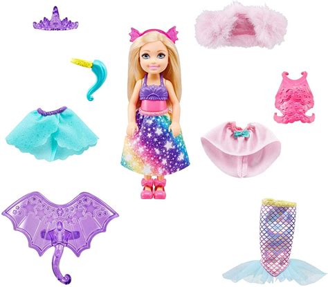 Barbie Mattel Barbie Dreamtopia Chelsea Dress Up Doll Record