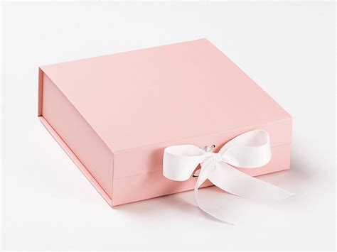 Pale Pink T Packaging Boxes Keepsake T Boxes Baby Pink T Box