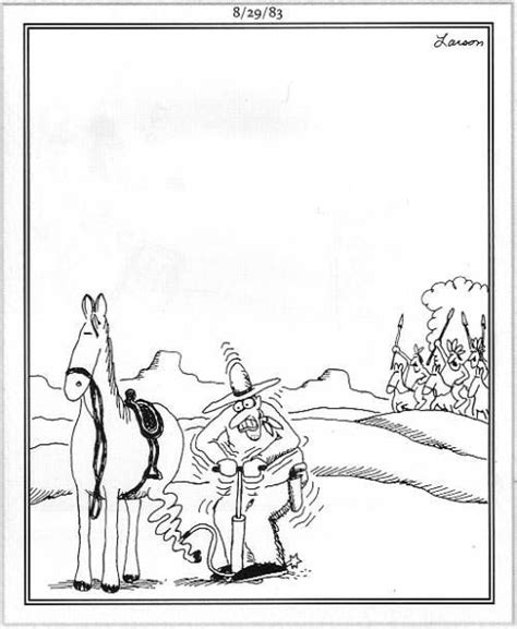 Pin By Stephen Meyer On The Far Side Cowboy Humor Sketches Gary Larson