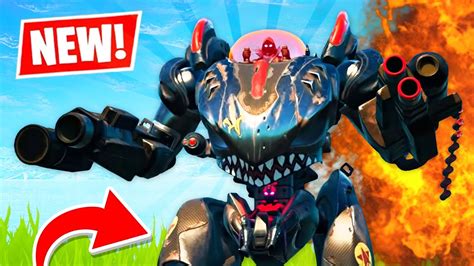 Fortnite Live Salvaged Brute Mech Is Back Season 8 Game Videos
