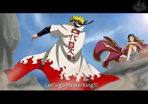Hokage Naruto And Pirate King Luffy Xd Luffy Monkey D Luffy Comics