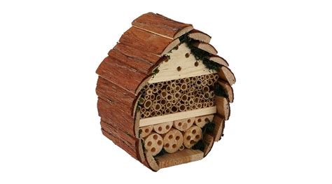The simplest structure is a wooden box open at one end. Bee & Insect Hotel | Expertly Chosen Gifts