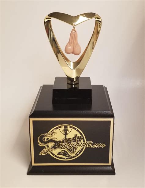 Fantasy Football Last Place Sacko Trophy On Base With Gold Plates Fre Speedy Trophies