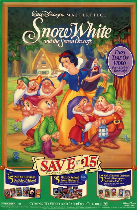 Filmic Light Snow White Archive Snow White Home Video Posters