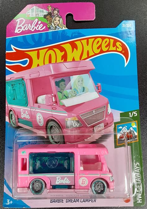 Miniatura Carrinho Hot Wheels Barbie Dream Camper Hw Getaways My Xxx