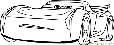 11633539 jackson storm might be a worthy opponent on the track, but it's his fashion sense that has lightning mcqueen shaking in his tires with the pixar cars jackson storm charcoal. Jackson Storm from Cars 3 Coloring Page - Free Cars 3 ...