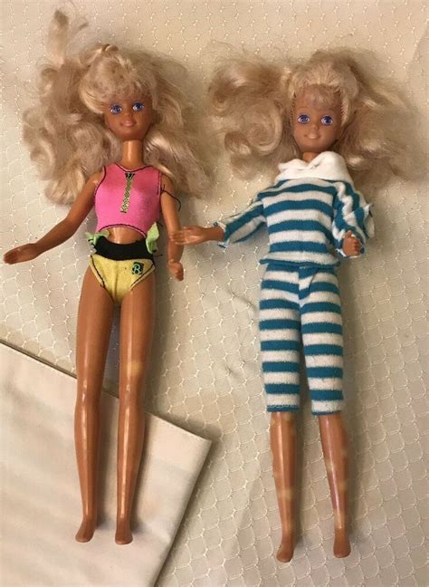 2 Vintage Skipper Dolls 1987 Barbie Dolls Skipper Doll Vintage