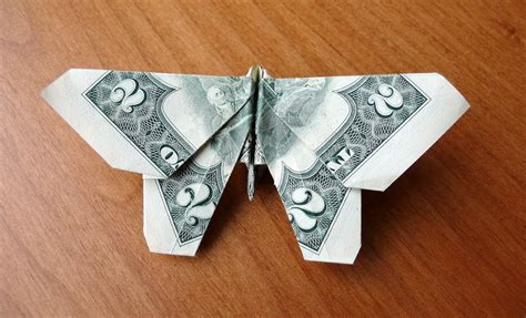 Origami Butterfly Dollar Bill Maymoonakurt