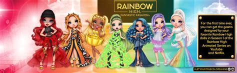 Rainbow High Fantastic Fashion Doll Rainbow Dolls Amazon Canada