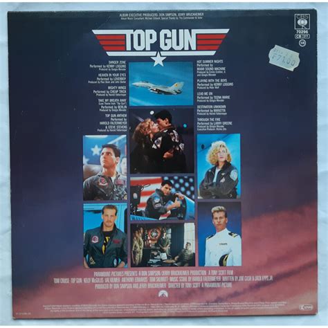 Top Gun De Soundtrack 33t Chez Mathieuc11 Ref120004885