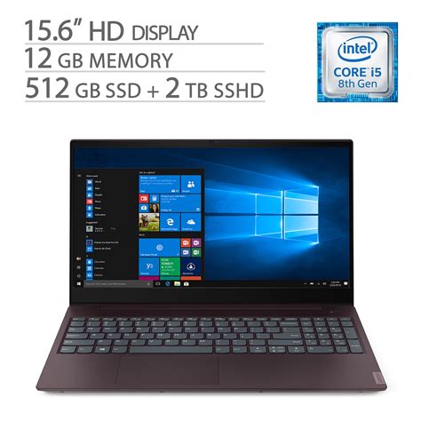 Lenovo Ideapad S340 156 Hd Laptop Intel Core I5 8265u 12gb Ram