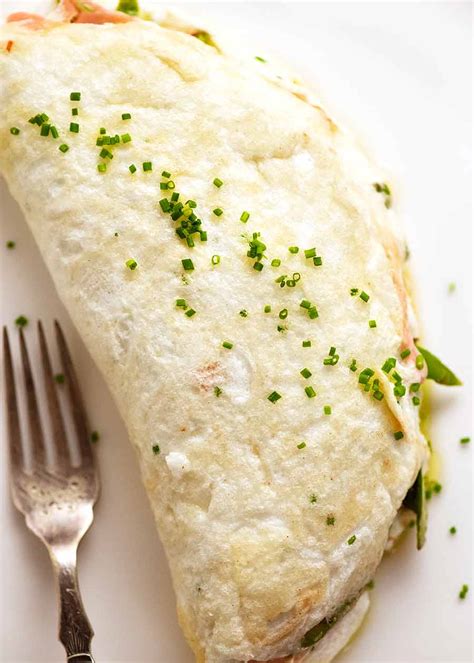 Fluffy Egg White Omelette Soufflé Style Recipetin Eats