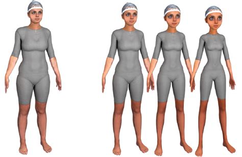 Appealing Female Avatars From D Body Scans Perceptual Effects Of Stylization Perceiving