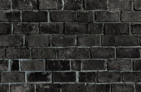 Black Textured Brick Wall Background Premium Vector Rawpixel