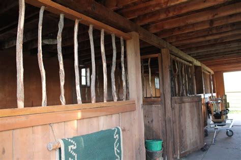 They are easy to hose off and disinfect, but can be hard on your horse's joints. Inside the Barn | Diy horse barn, Barn stalls, Horse barn ...