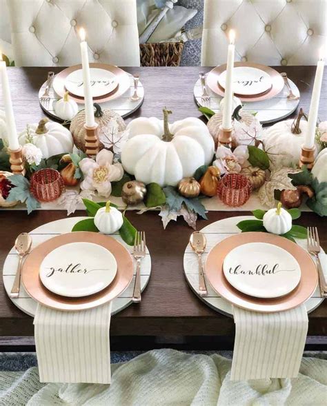 Absolutely Amazing Fall Table Decor Ideas For Entertaining Fall Thanksgiving Decor
