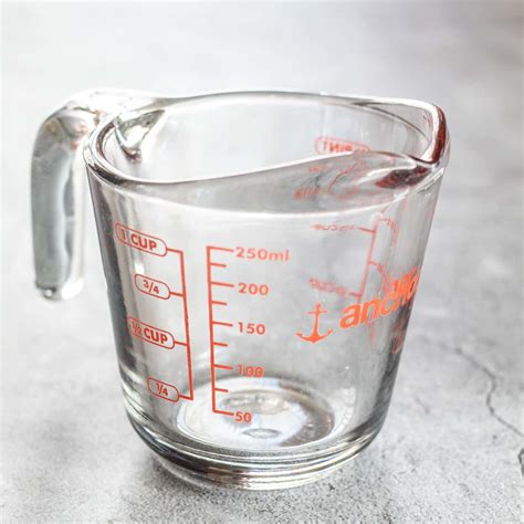 Milliliters Ml In A Cup Quick Easy Kitchen Conversions