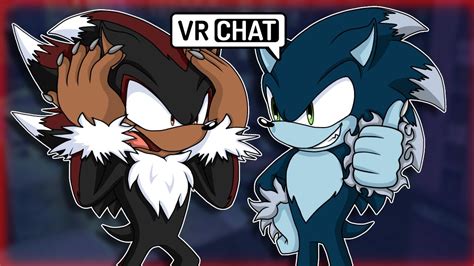 Werehog Sonic Meets Werehog Shadow In Vr Chat Youtube