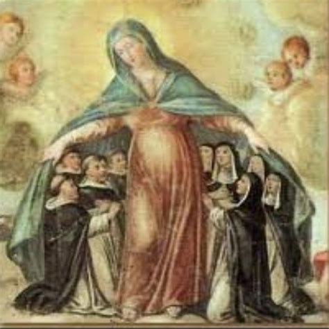 our lady protectress of the dominicans blessed virgin mary blessed mother mary sacred art