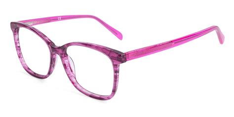 Coliny Square Pink Frames Glasses Abbe Glasses