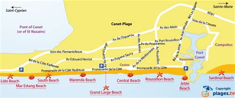 Beaches In Canet En Roussillon France 66 Seaside Resort Of Canet En