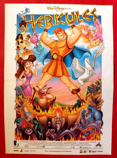 Hercules 1997 Walt Disney Ron Clements John Musker Animation Exyu Movie