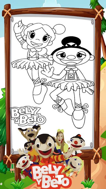 Bely Y Beto De Colorear Bely بواسطة Theparacolorear Android ألعاب