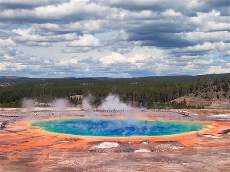 Free Download Grand Prismatic Spring Yellowstone National Park Wyoming