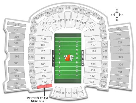 Husky Stadium Map Seating Chart Fomo