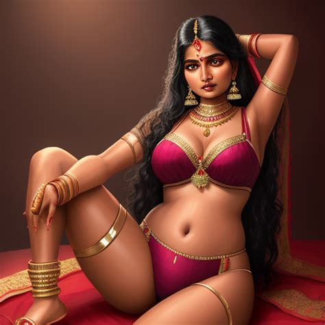 Generator Seni AI Dari Teks Sexy Indian Girl In Lingerie Big Boobs