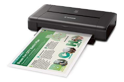 The canon pixma ip110 is a wireless compact mobile printer that offers real convenience and superior image quality. Top 5 Portable Printers