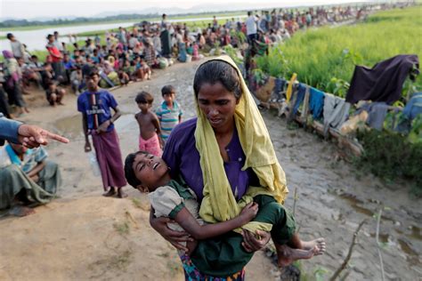 Rohingya Muslim Refugees Still Fleeing Myanmar For Bangladesh UN Video