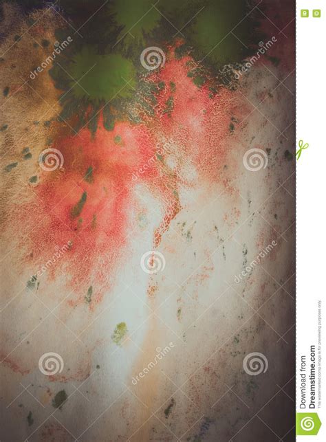 Dried Streaks Of Multicolored Paint With Cracks Stock Image Image Of