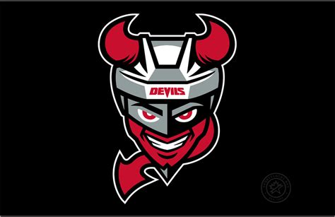 Binghamton Devils Primary Dark Logo American Hockey League Ahl