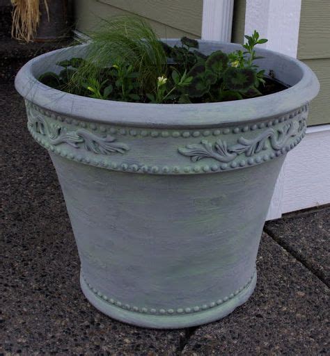 11 Painting Planters Ideas Flower Pots Planters Container Gardening