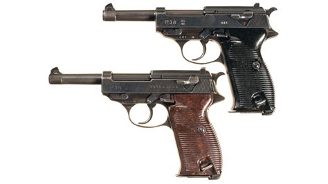 Two World War Ii Nazi P38 Pistols Rock Island Auction