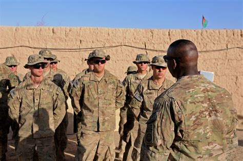 Dvids Images Command Sgt Maj Lambert Meets With Soldiers On