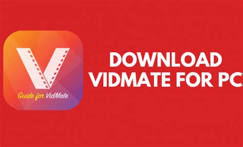Vidmate Download 2020 For Pc Windows 7810 Latest Version