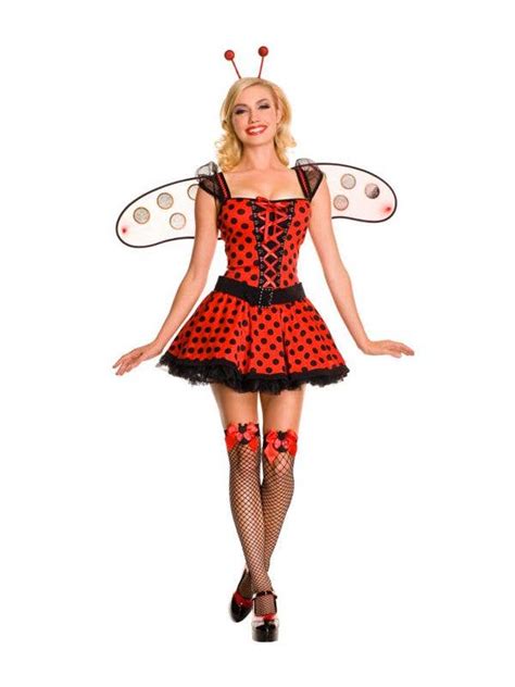 Sexy Womens Ladybug Costume Sexy Lady Bug Fancy Dress Costume
