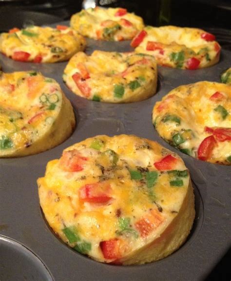 Crustless Mini Quiches Low Calorie Breakfast Nutritious Breakfast