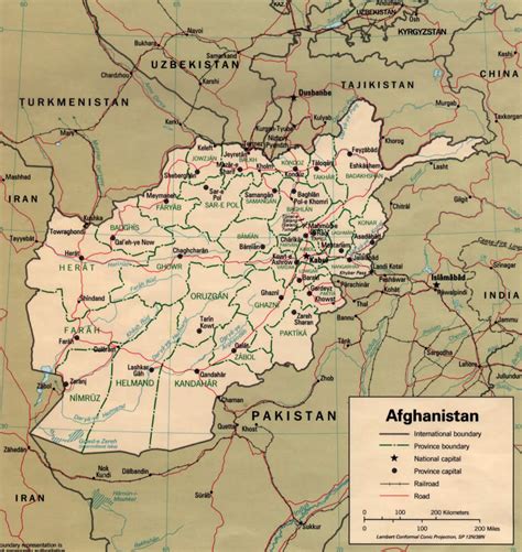 • european soil data centre : Afghanistan Carte