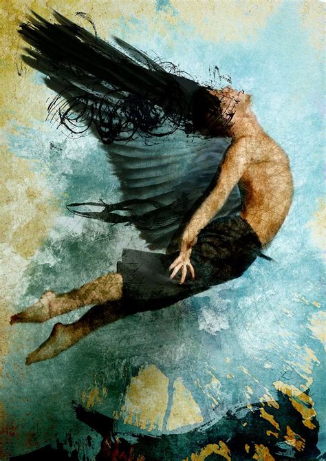 Flight Of Icarus By Abner Recinos Guatemala Categor A