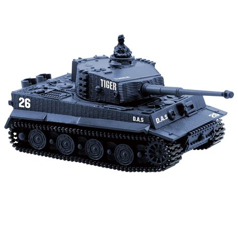 172 Radio Remote Control Battle Tank Mini Rc German Tiger I With Sound