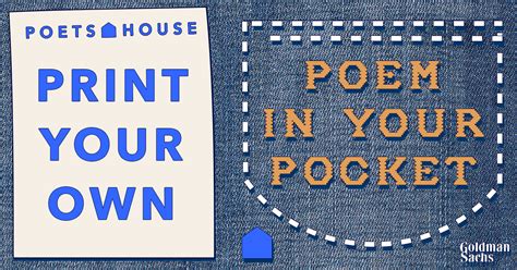 Poem In Your Pocket Poets House