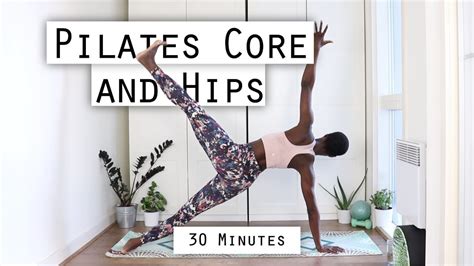 Full Body Pilates Hips Opener And Core Stability Youtube