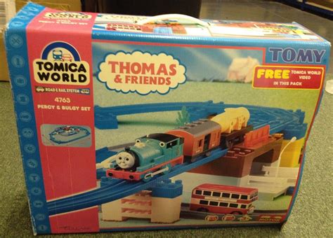 Image Tomicaworldpercyandbulgysetbox Thomas And Friends