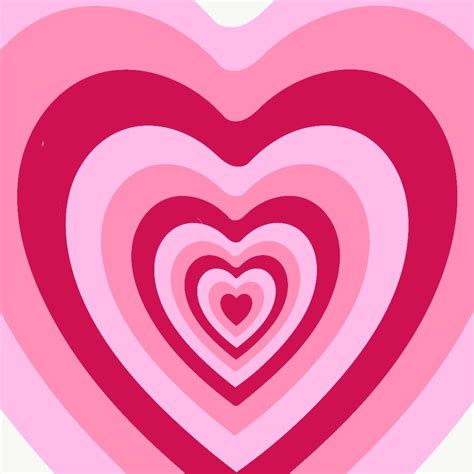 Y2k Powerpuff Girls Pink Hearts Wallpaper Backgrpund Editing Heart